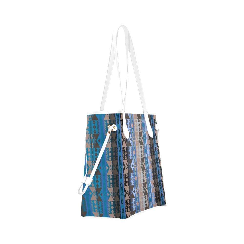 Inside the Paint Clan Lodge Clover Canvas Tote Bag (Model 1661) Clover Canvas Tote Bag (1661) e-joyer 