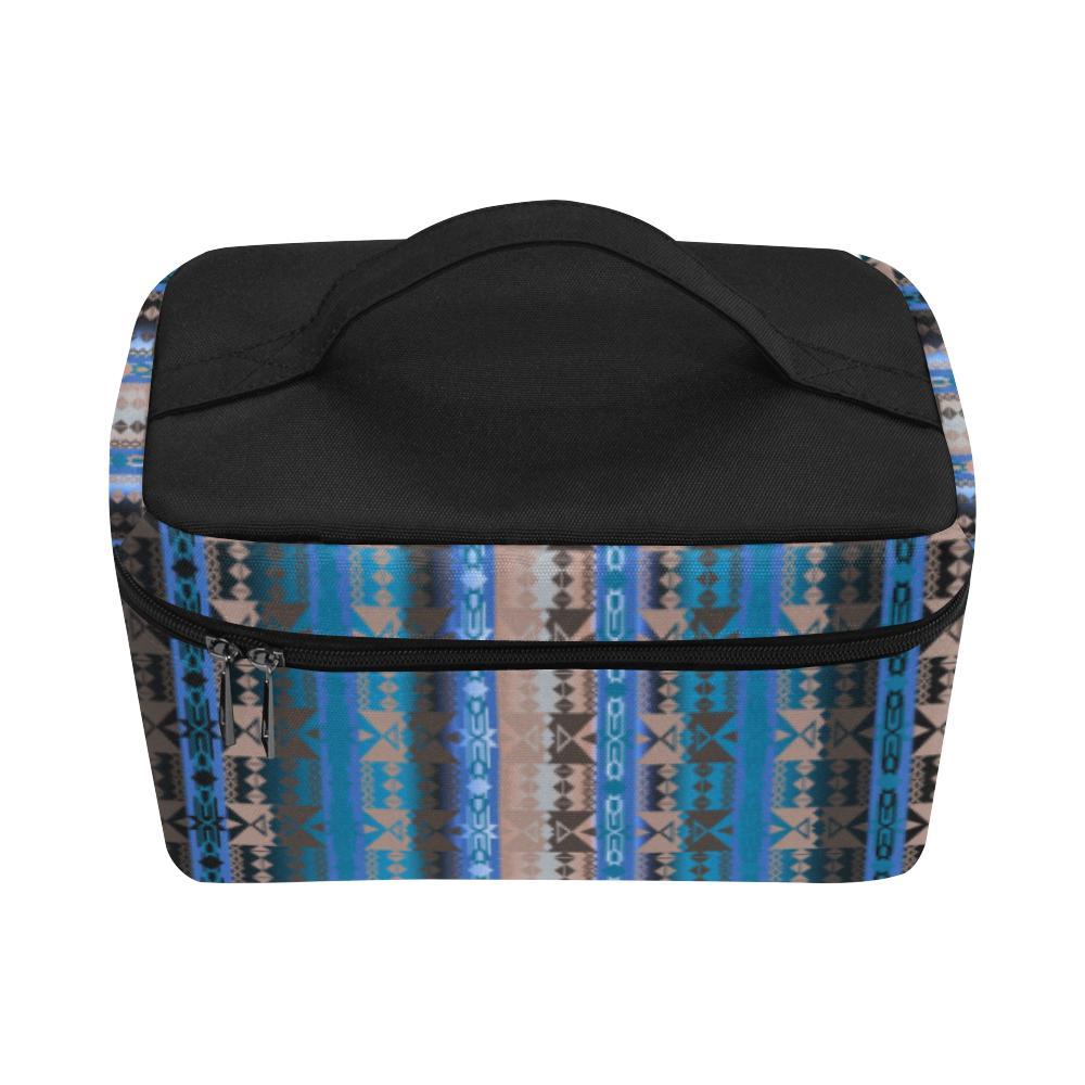 Inside the Paint Clan Lodge Cosmetic Bag/Large (Model 1658) Cosmetic Bag e-joyer 