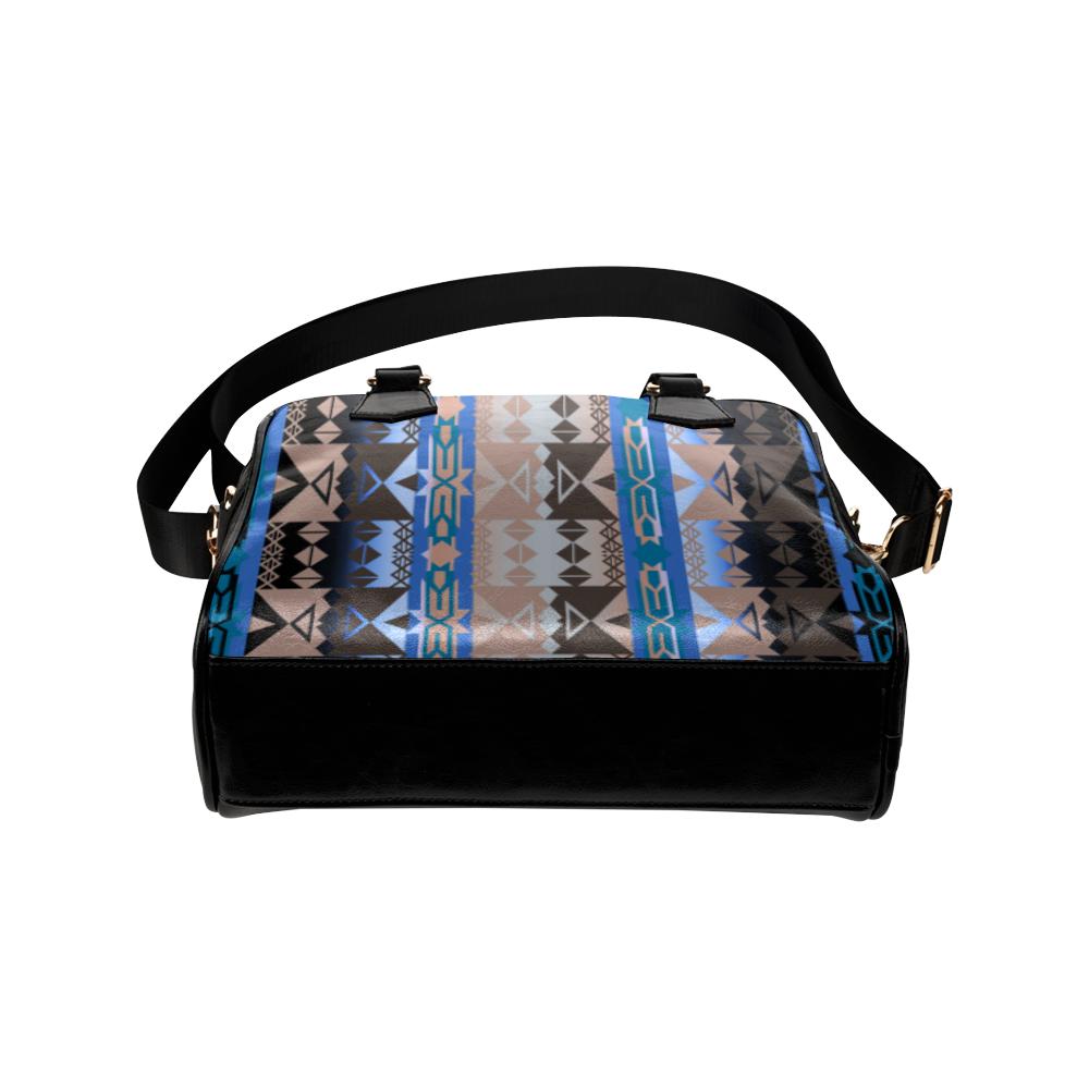 Inside the Paint Clan Lodge Shoulder Handbag (Model 1634) Shoulder Handbags (1634) e-joyer 