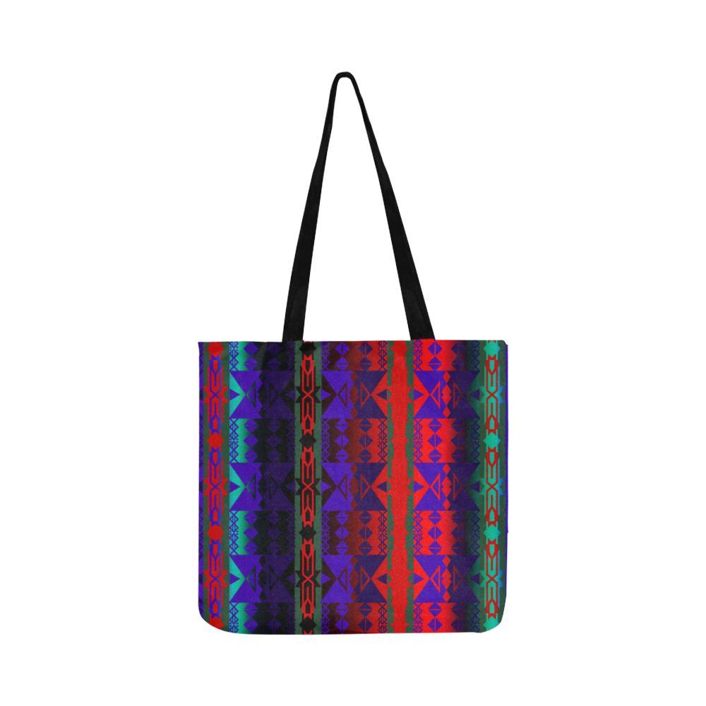 Inside the Warrior's Society Lodge Reusable Shopping Bag Model 1660 (Two sides) Shopping Tote Bag (1660) e-joyer 