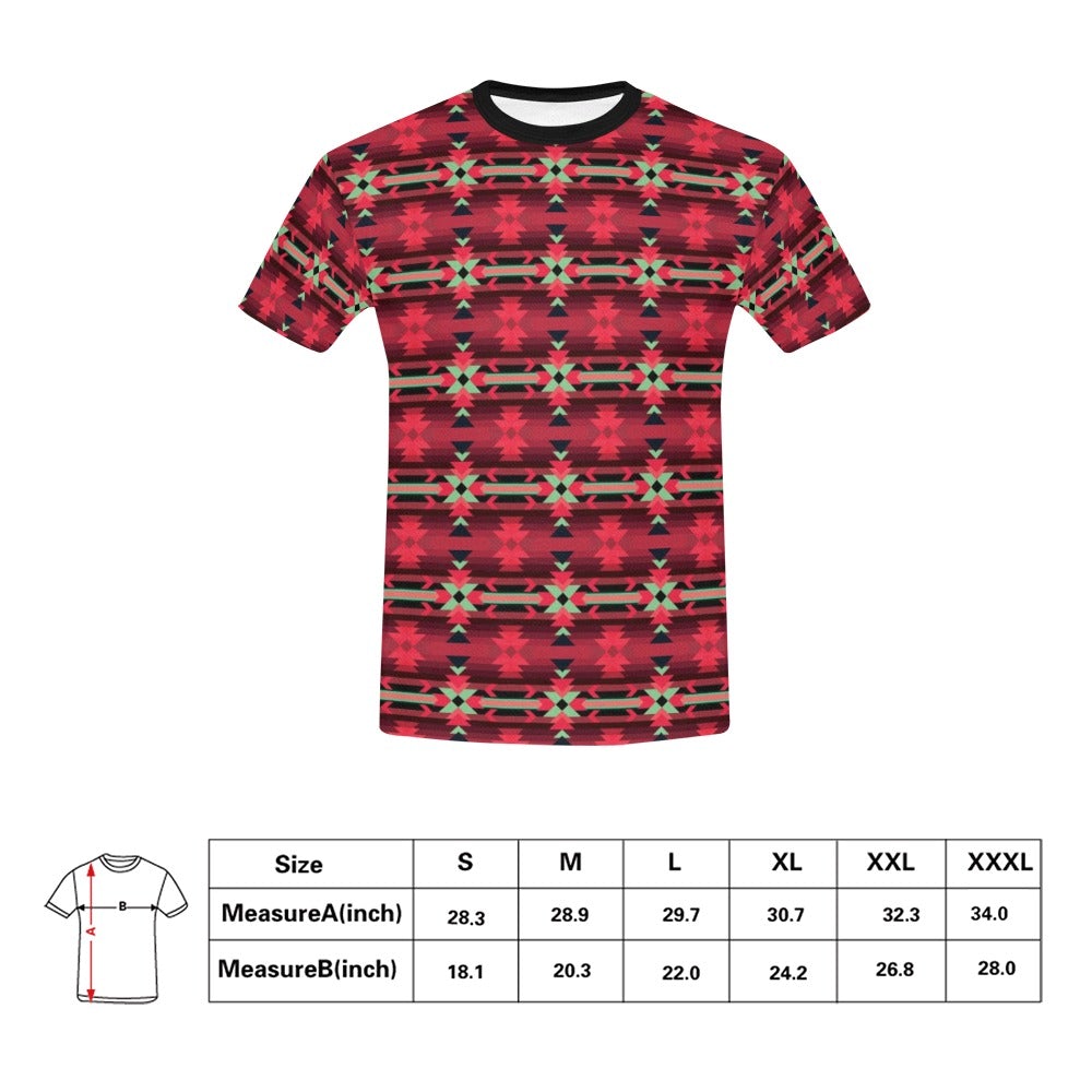 Inspire Velour All Over Print T-Shirt for Men (USA Size) (Model T40) All Over Print T-Shirt for Men (T40) e-joyer 
