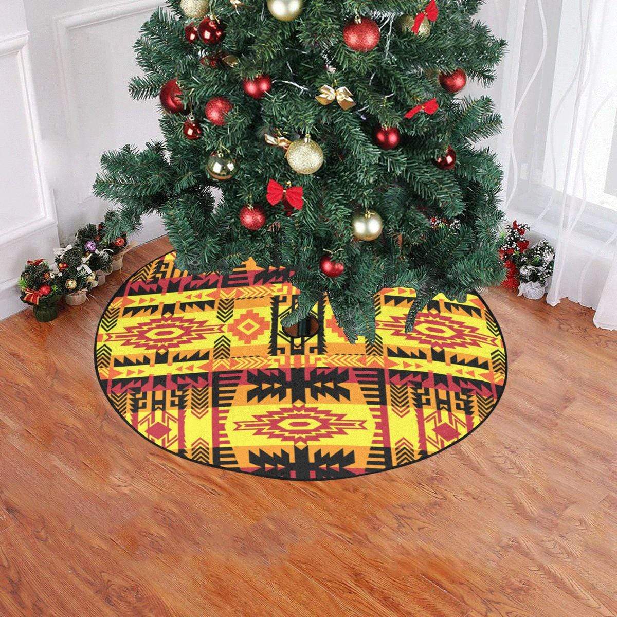 Journey of Generations Christmas Tree Skirt 47" x 47" Christmas Tree Skirt e-joyer 