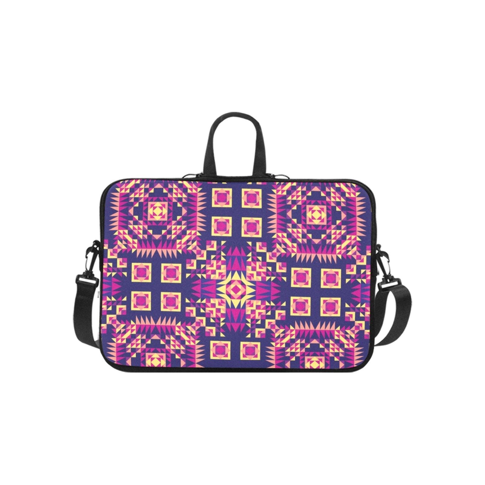 Kaleidoscope Bleu Laptop Handbags 10" bag e-joyer 