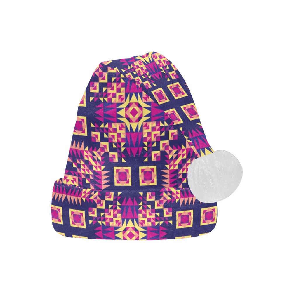 Kaleidoscope Bleu Santa Hat Santa Hat e-joyer 