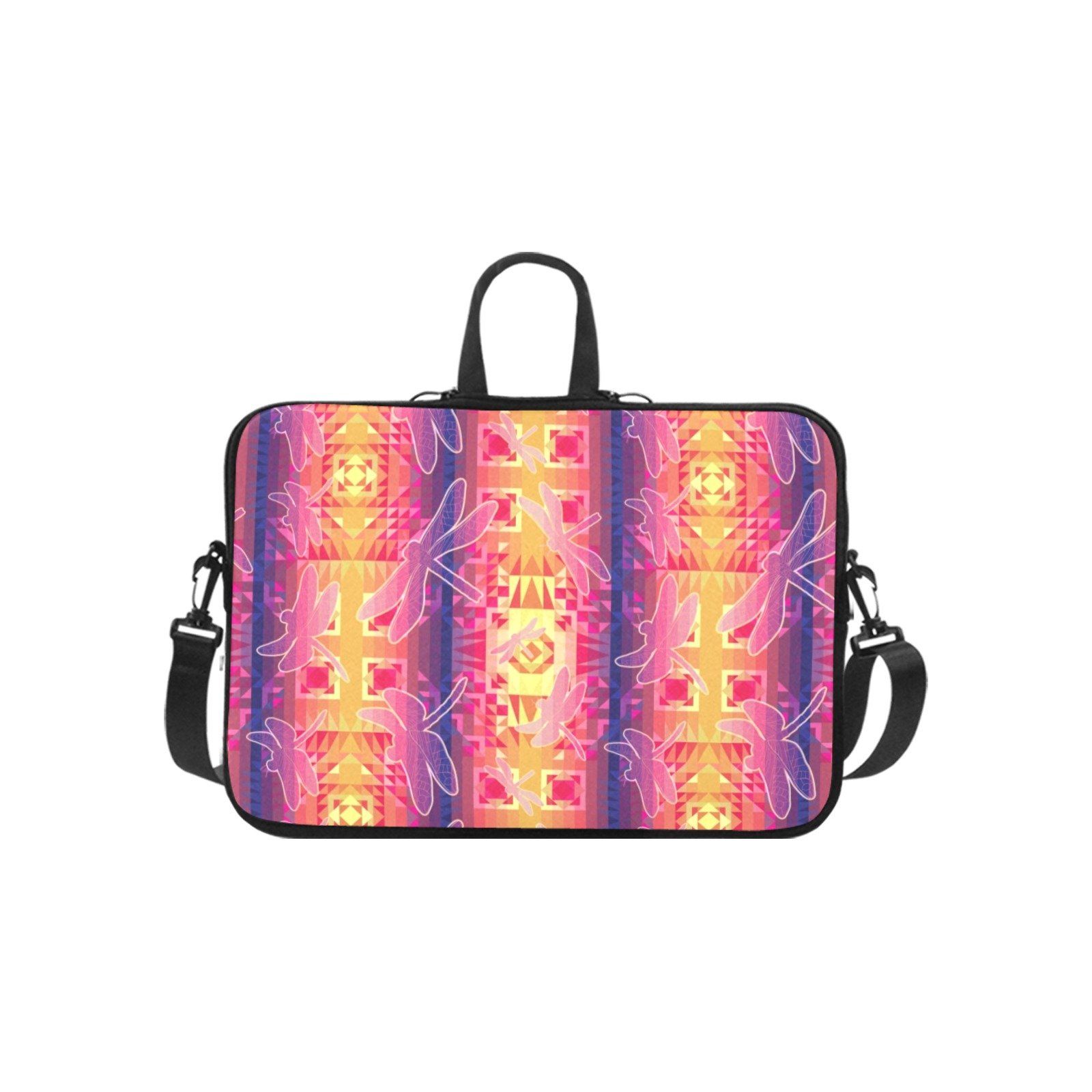 Kaleidoscope Dragonfly Laptop Handbags 10" bag e-joyer 