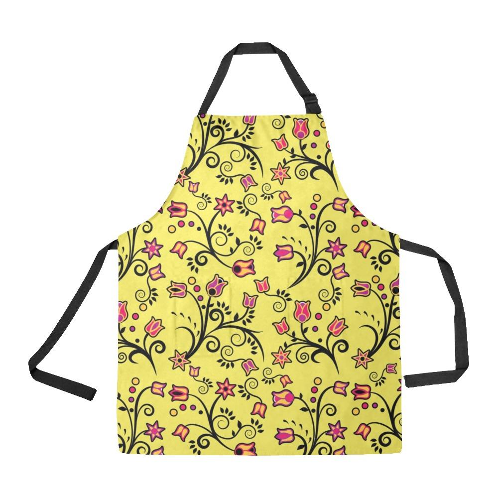 Key Lime Star All Over Print Apron All Over Print Apron e-joyer 