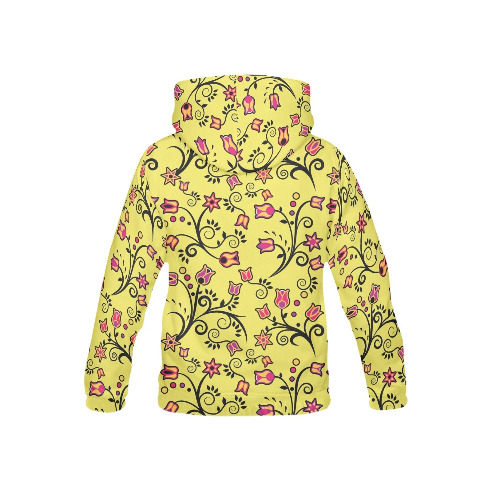 Key Lime Star All Over Print Hoodie for Kid (USA Size) (Model H13) All Over Print Hoodie for Kid (H13) e-joyer 