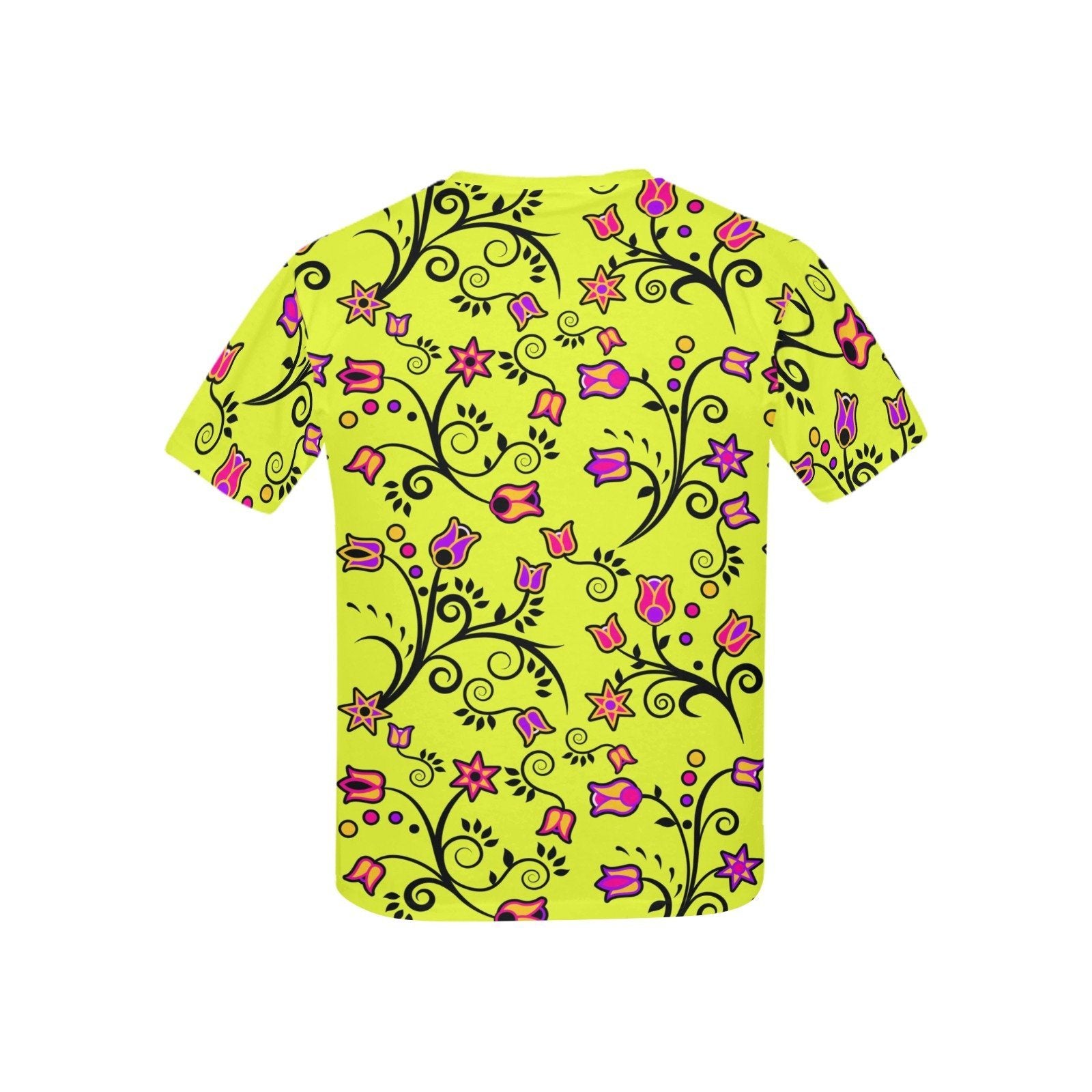 Key Lime Star Kids' All Over Print T-shirt (USA Size) (Model T40) tshirt e-joyer 