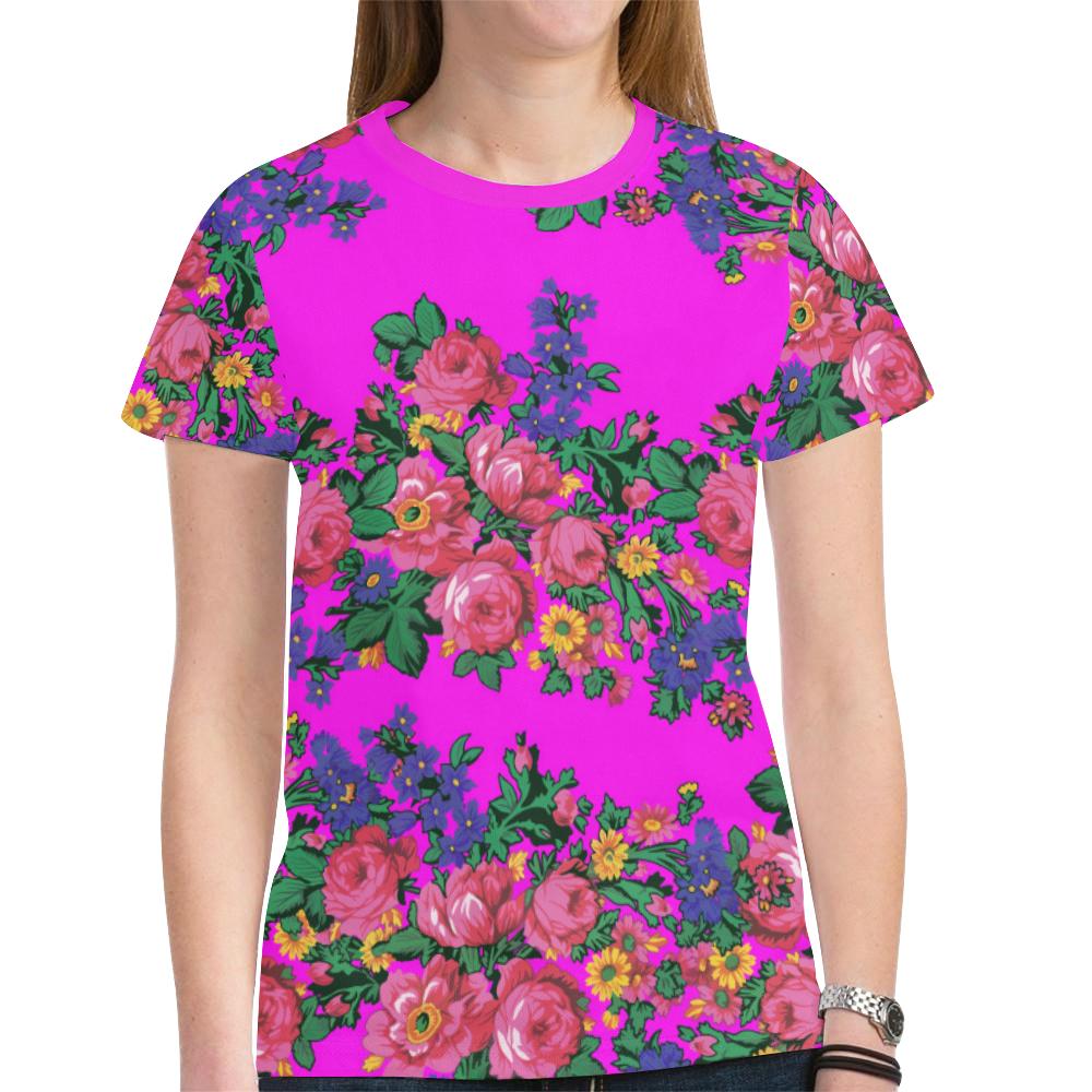 Kokum's Revenge Blush New All Over Print T-shirt for Women (Model T45) New All Over Print T-shirt for Women (T45) e-joyer 