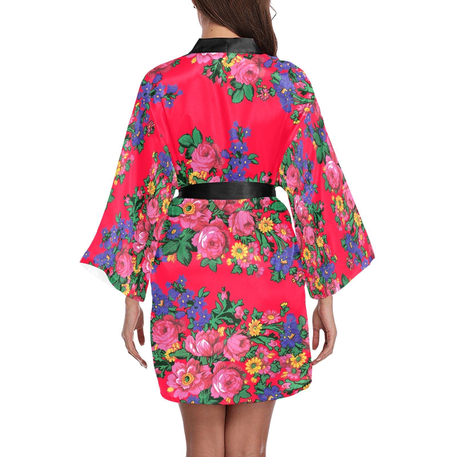 Kokum's Revenge Dahlia Long Sleeve Kimono Robe Long Sleeve Kimono Robe e-joyer 