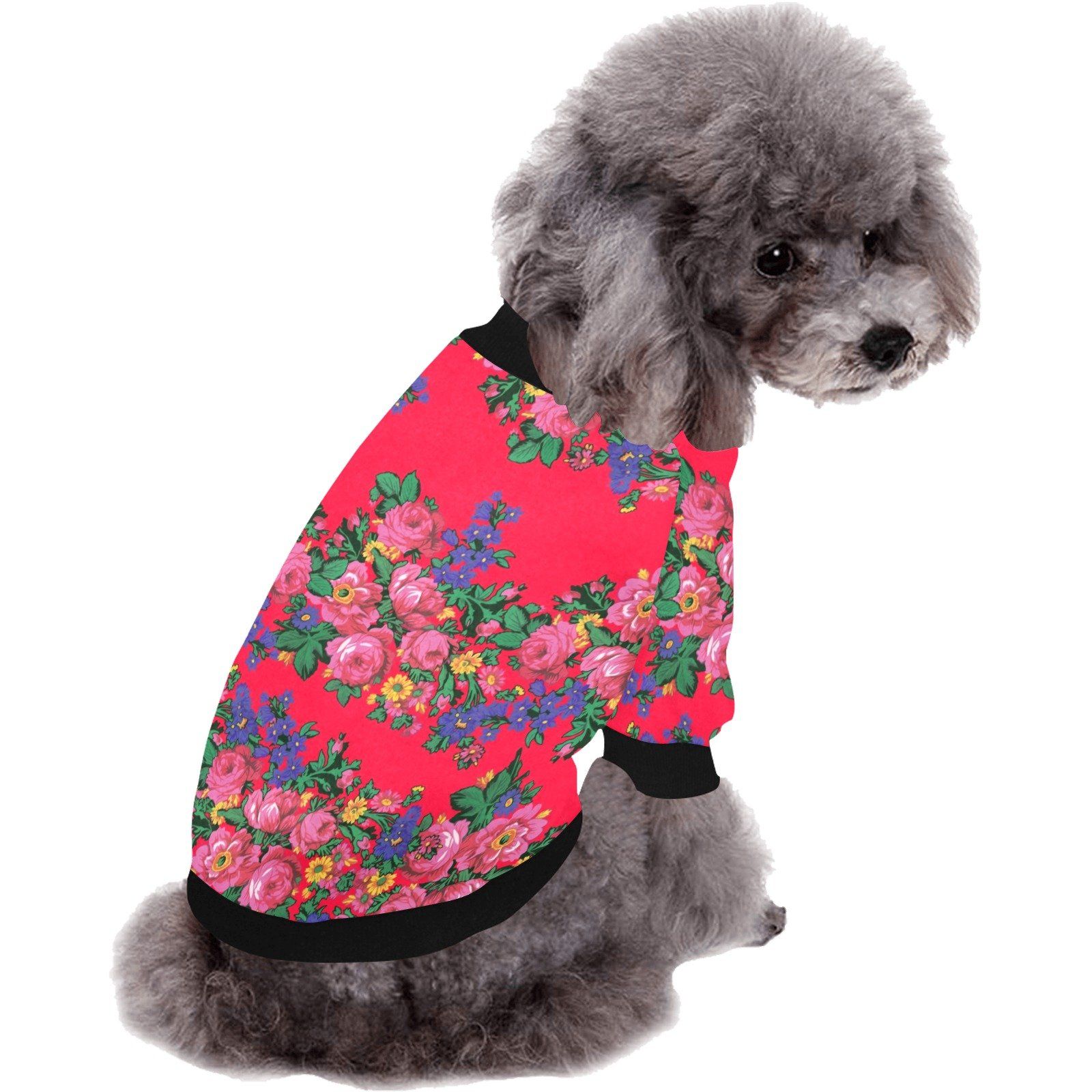 Kokum's Revenge Dahlia Pet Dog Round Neck Shirt Pet Dog Round Neck Shirt e-joyer 