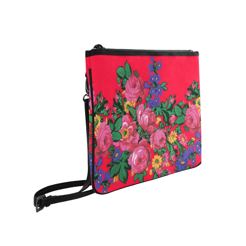 Kokum's Revenge- Dahlia Slim Clutch Bag (Model 1668) Slim Clutch Bags (1668) e-joyer 