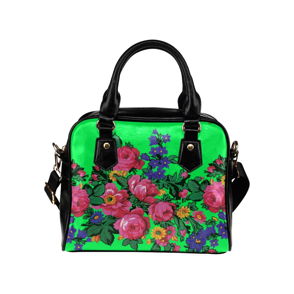 Kokum's Revenge Green Shoulder Handbag (Model 1634) Shoulder Handbags (1634) e-joyer 