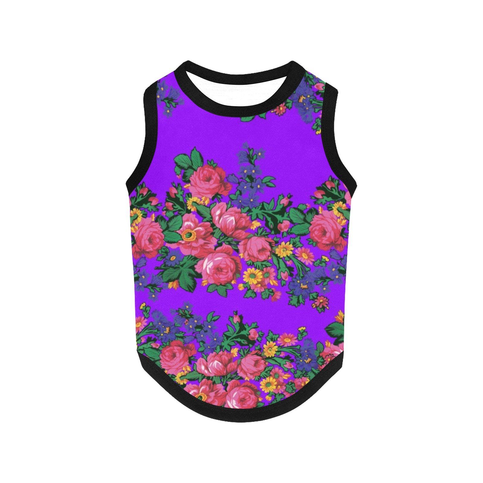 Kokum's Revenge Lilac All Over Print Pet Tank Top Pet Tank Top e-joyer 