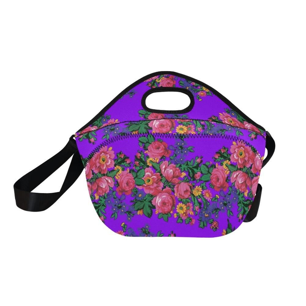 Kokum's Revenge Lilac Neoprene Lunch Bag/Large (Model 1669) bag e-joyer 