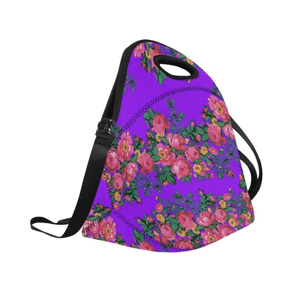 Kokum's Revenge Lilac Neoprene Lunch Bag/Large (Model 1669) bag e-joyer 