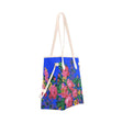 Kokum Ceremony Turquoise Clover Canvas Tote Bag main image 0
