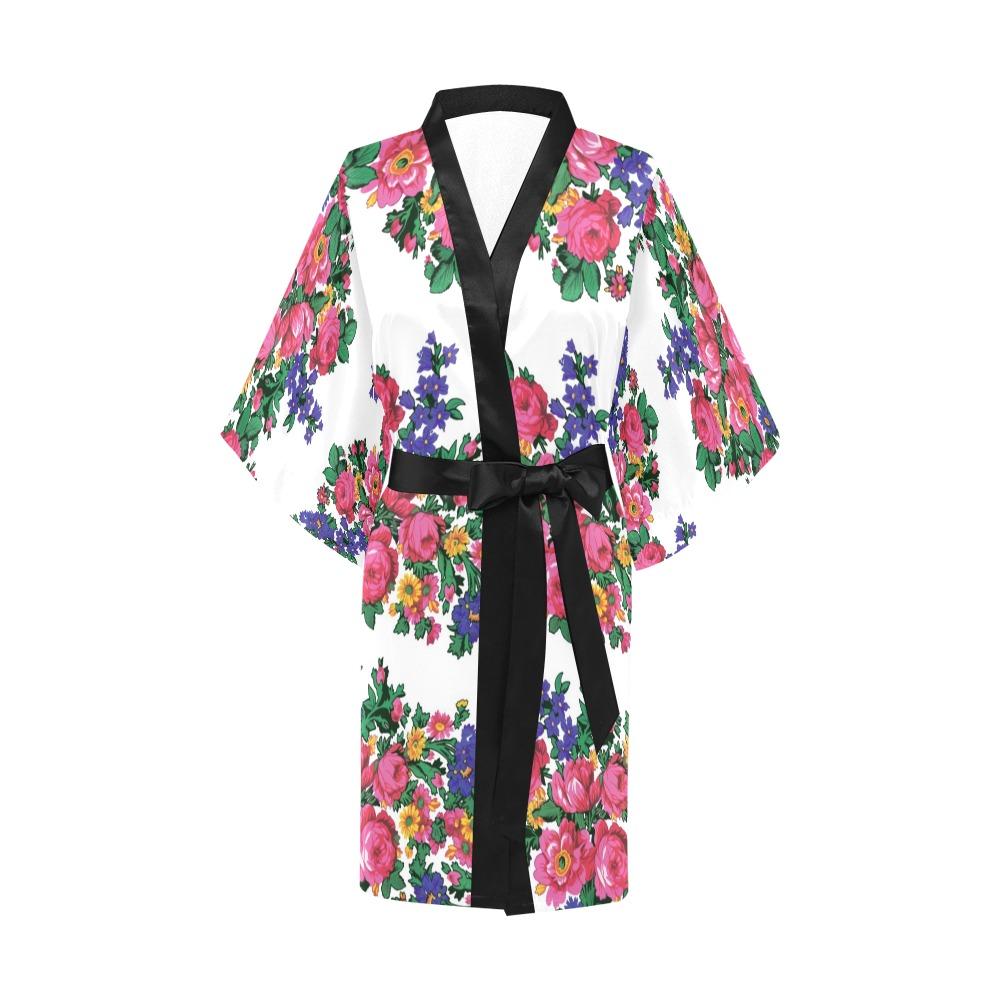 Kokum's Revenge White Kimono Robe Artsadd 