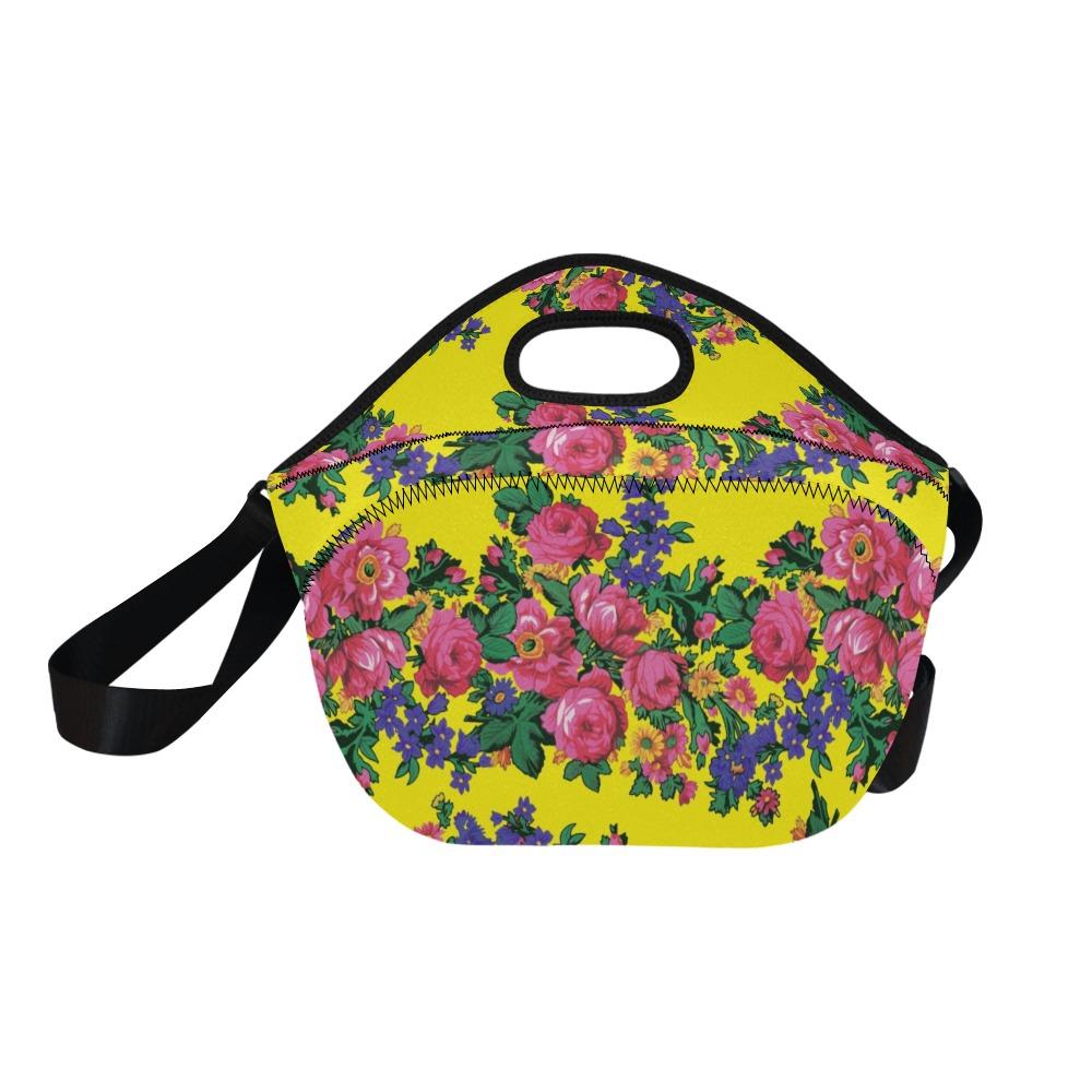 Kokum's Revenge Yellow Neoprene Lunch Bag/Large (Model 1669) bag e-joyer 