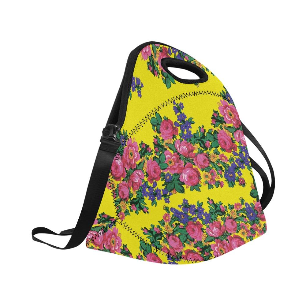 Kokum's Revenge Yellow Neoprene Lunch Bag/Large (Model 1669) bag e-joyer 