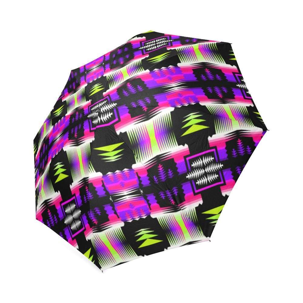 Lime Sunset Moon Shadow Sage Foldable Umbrella Foldable Umbrella e-joyer 