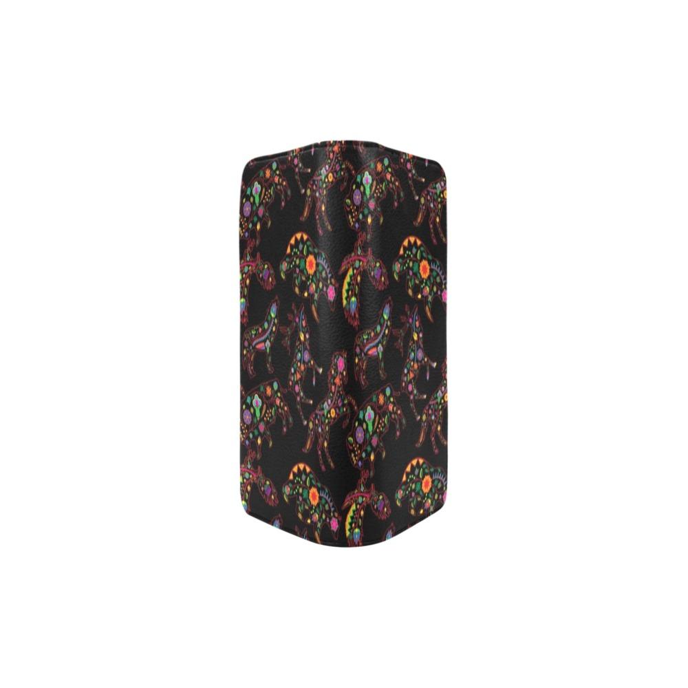 Neon Floral Animals Women's Clutch Purse (Model 1637) Women's Clutch Purse (1637) e-joyer 