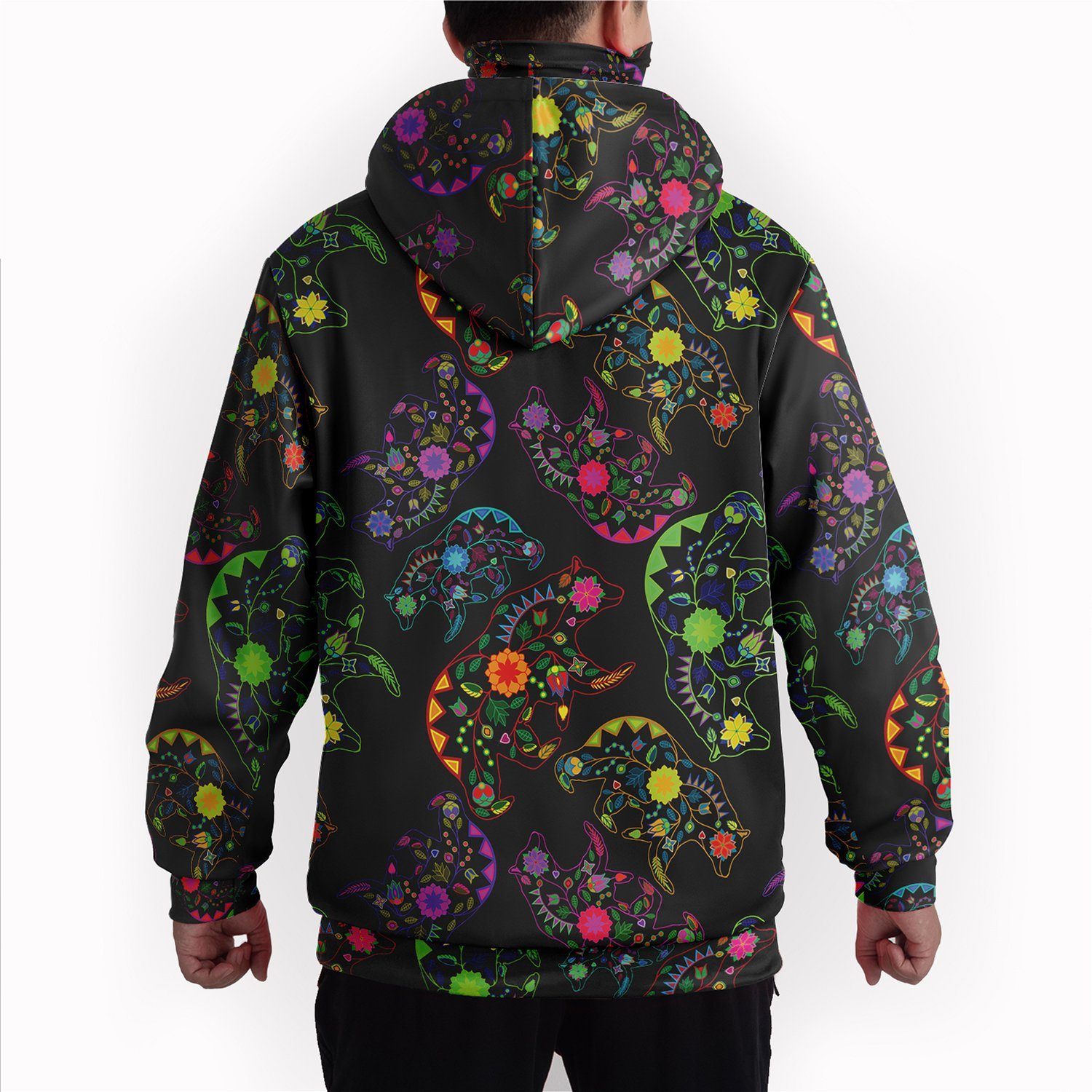 Neon 2025 flowers hoodie