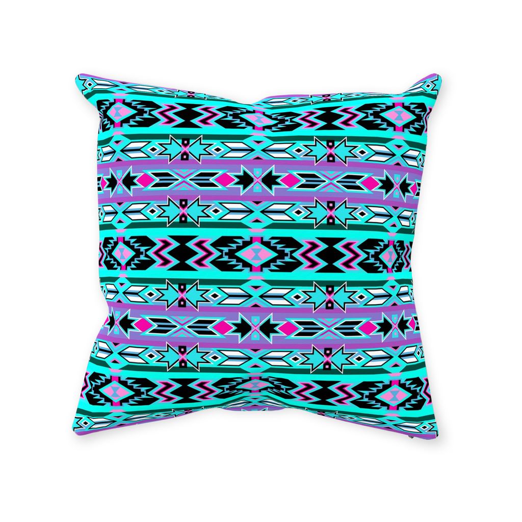 Northeast Journey Throw Pillows 49 Dzine With Zipper Spun Polyester 14x14 inch