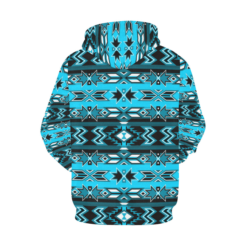 Northern Journey All Over Print Hoodie for Women (USA Size) (Model H13) Hoodie e-joyer 
