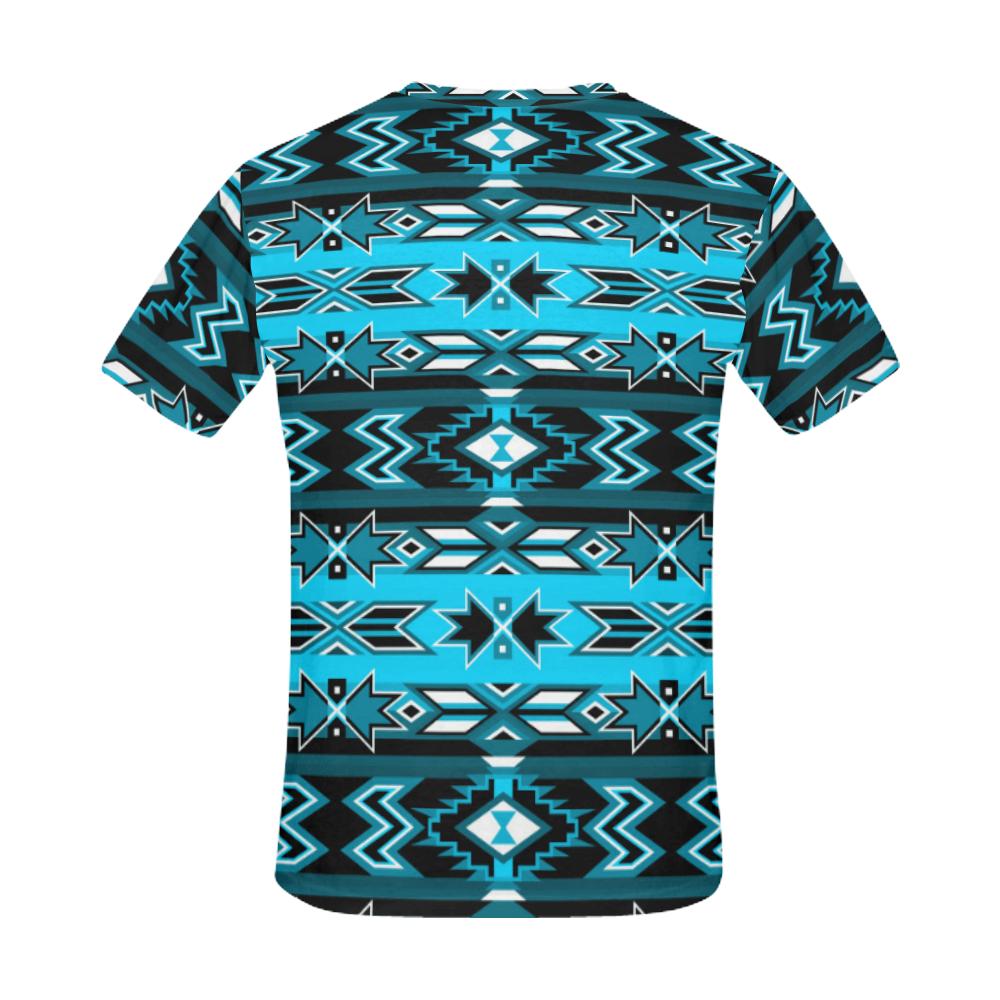Northern Journey All Over Print T-Shirt for Men (USA Size) (Model T40) All Over Print T-Shirt for Men (T40) e-joyer 