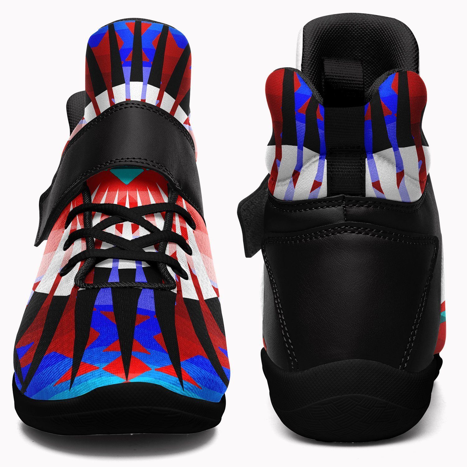 Northwest Ribbonwork Bustles Ipottaa Basketball / Sport High Top Shoes - Black Sole 49 Dzine 