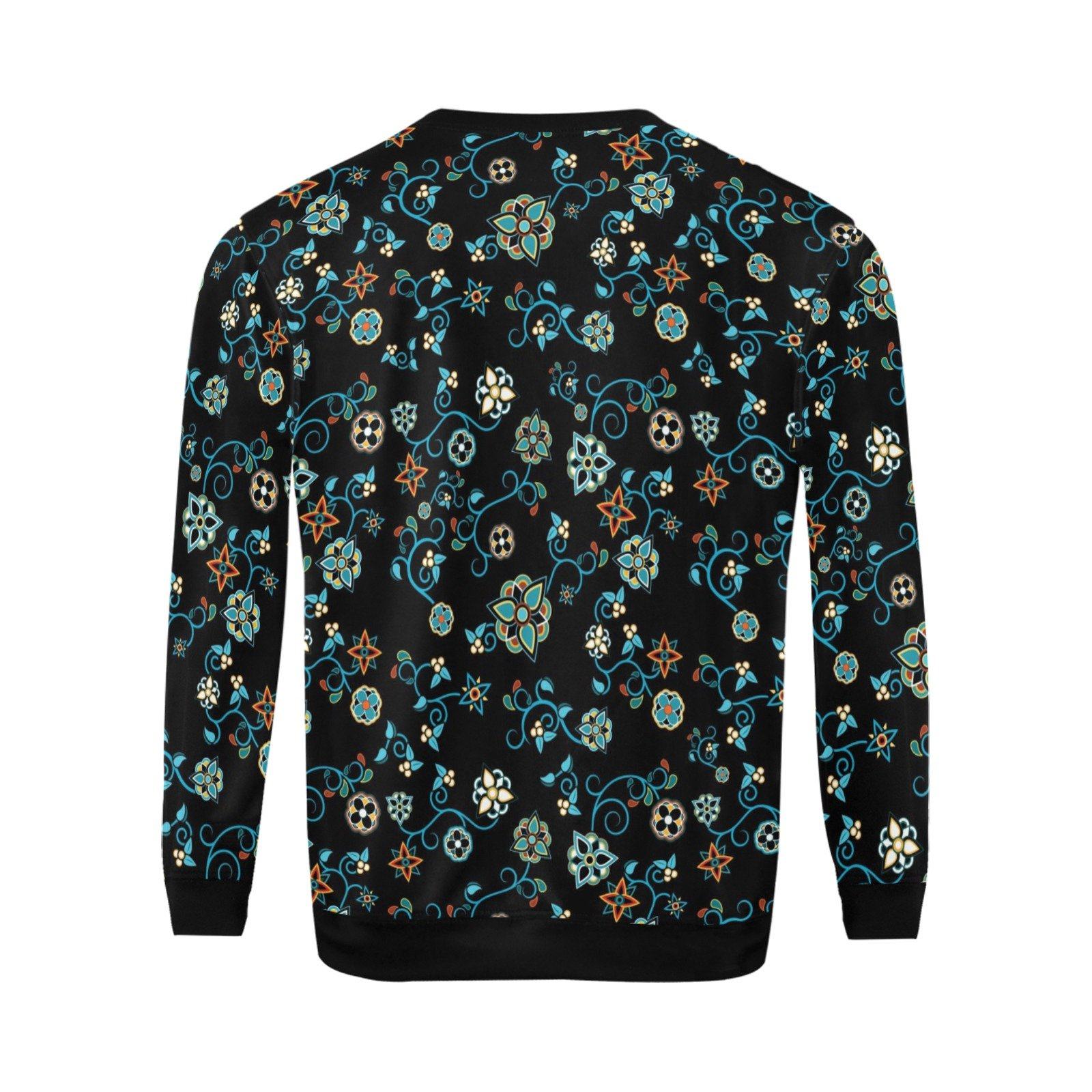 Ocean Bloom All Over Print Crewneck Sweatshirt for Men (Model H18) shirt e-joyer 