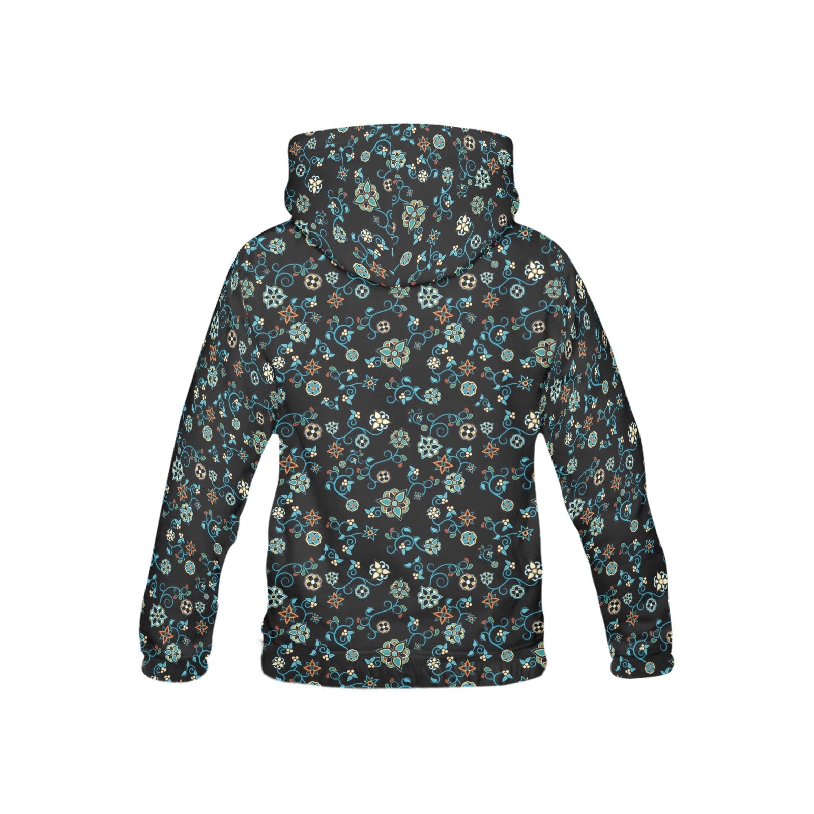 Ocean Bloom All Over Print Hoodie for Kid (USA Size) (Model H13) All Over Print Hoodie for Kid (H13) e-joyer 