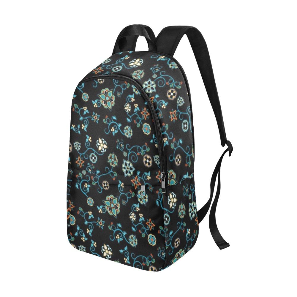 Ocean Bloom Fabric Backpack for Adult (Model 1659) Casual Backpack for Adult (1659) e-joyer 