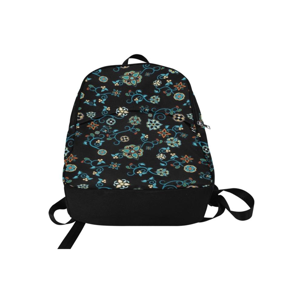 Ocean Bloom Fabric Backpack for Adult (Model 1659) Casual Backpack for Adult (1659) e-joyer 