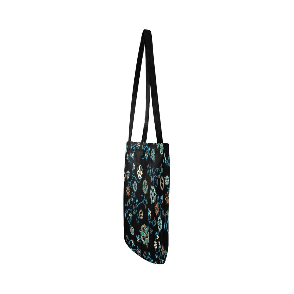 Ocean Bloom Reusable Shopping Bag Model 1660 (Two sides) Shopping Tote Bag (1660) e-joyer 