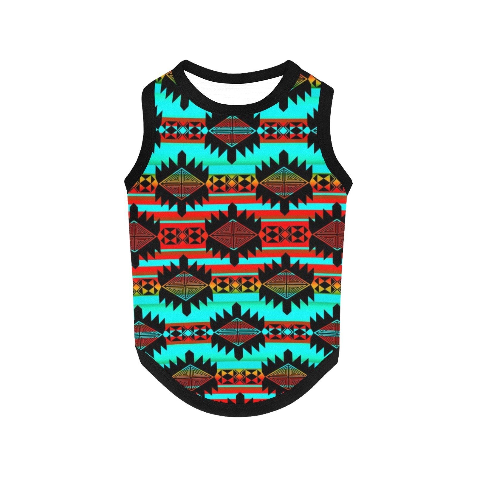 Okotoks Arrow All Over Print Pet Tank Top Pet Tank Top e-joyer 