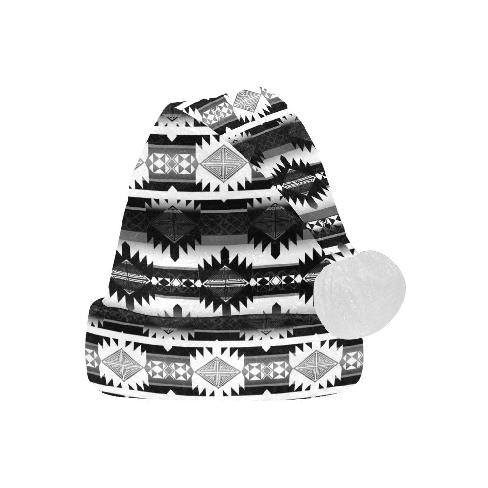 Okotoks Black and White Santa Hat Santa Hat e-joyer 