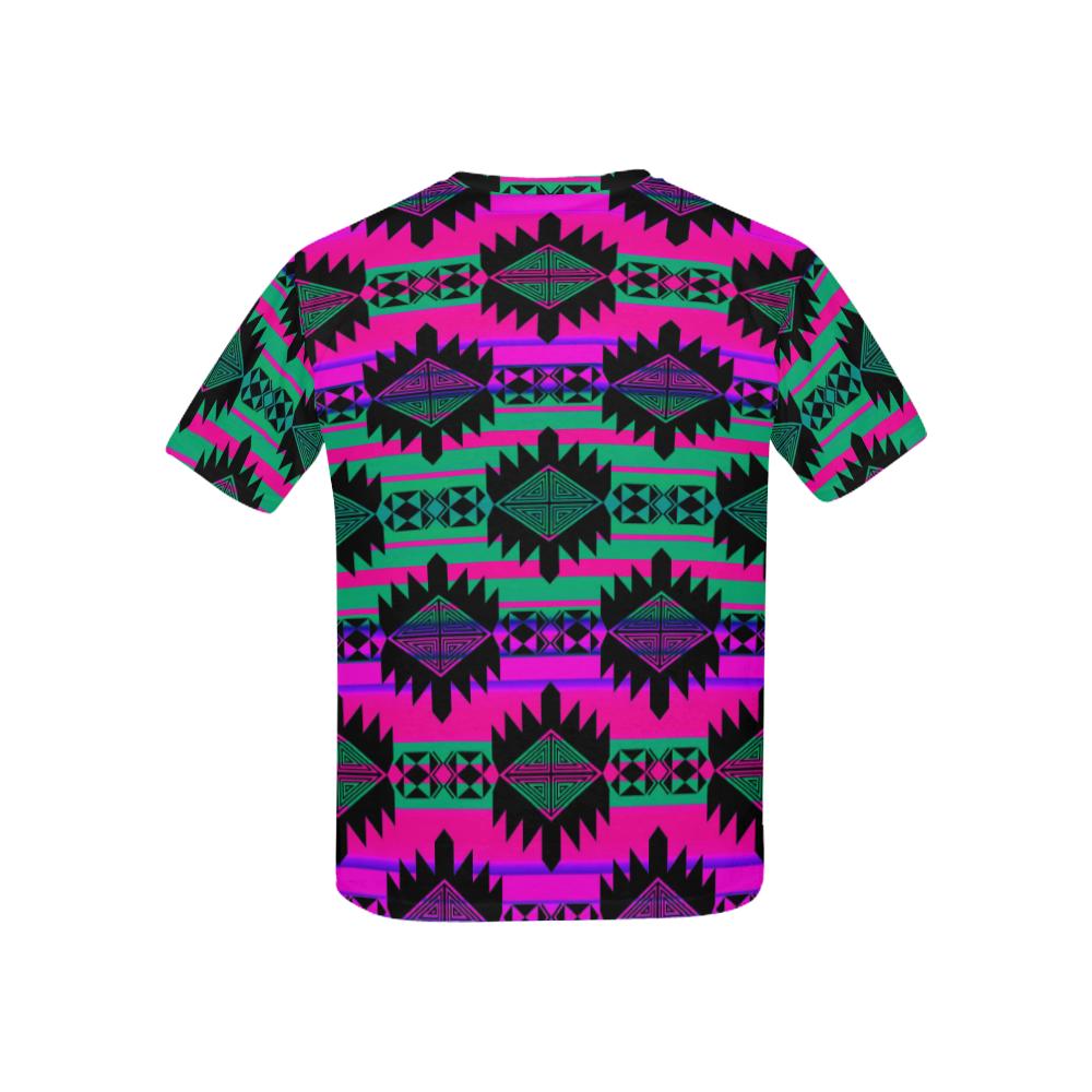 Okotoks Moonlight Kids' All Over Print T-shirt (USA Size) (Model T40) All Over Print T-shirt for Kid (T40) e-joyer 