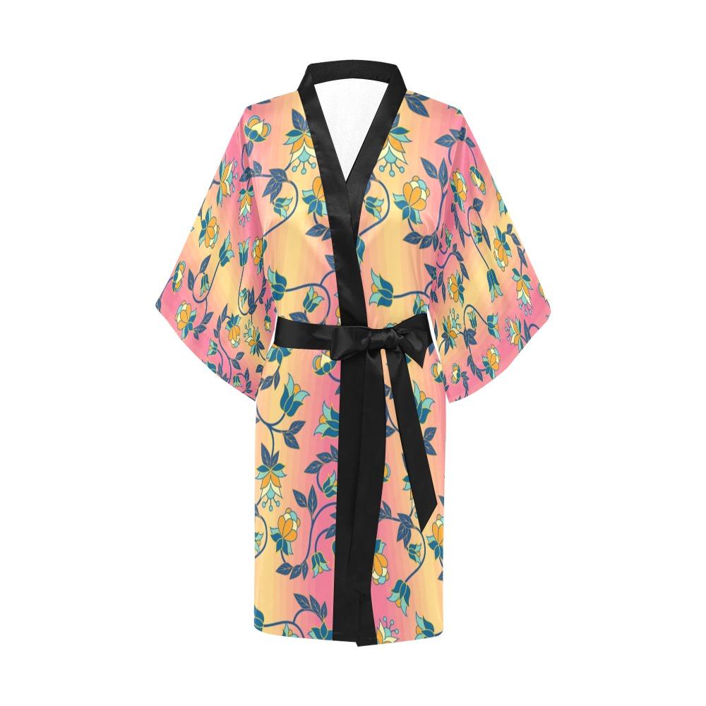 Orange Days Kimono Robe Artsadd 