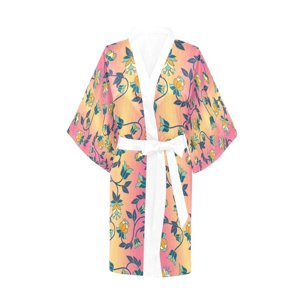 Orange Days Kimono Robe Artsadd 