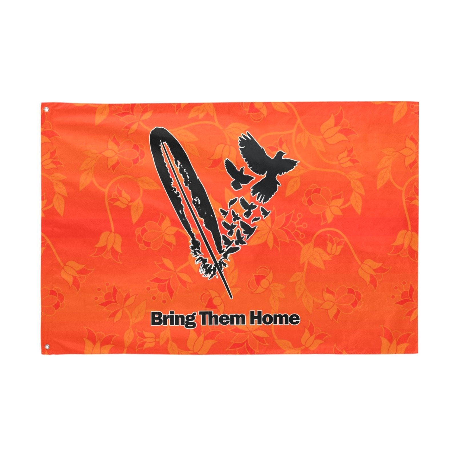 Orange Days Orange Bring Them Home Garden Flag 70"x47" Garden Flag 70"x47" e-joyer 