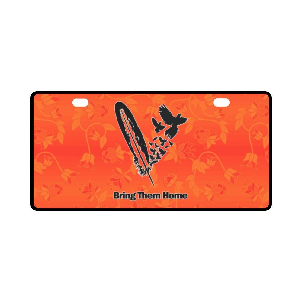 Orange Days Orange Bring Them Home License Plate License Plate e-joyer 