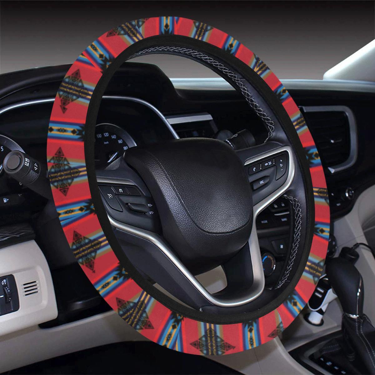 Plateau Ride Steering Wheel Cover with Elastic Edge Steering Wheel Cover with Elastic Edge e-joyer 