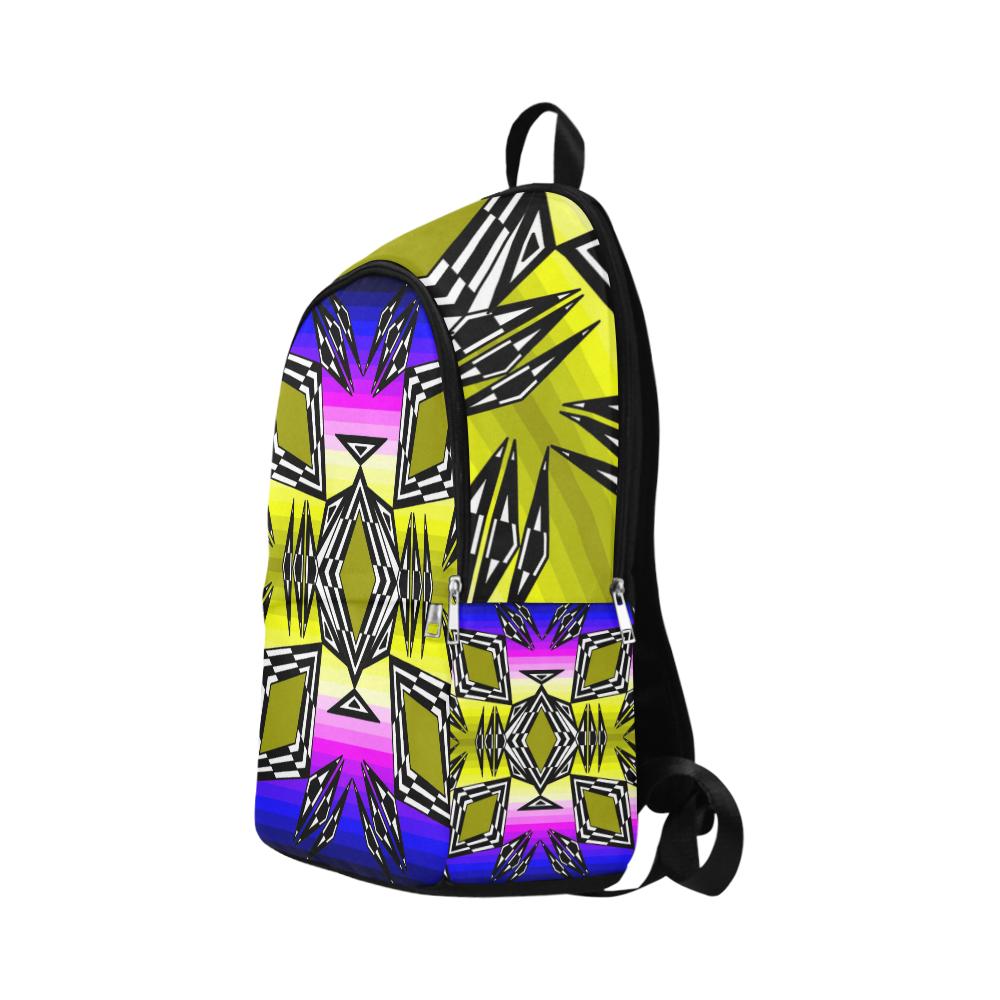 Prairie Fire Sunset Fabric Adult Backpack (Model 1659) Casual Backpack for Adult (1659) e-joyer 