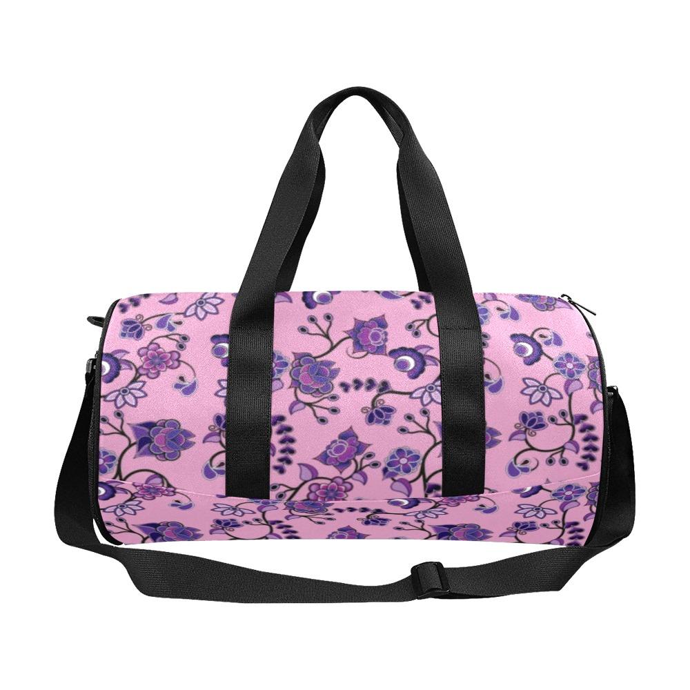 Purple Floral Amour Duffle Bag (Model 1679) Duffle Bag (1679) e-joyer 