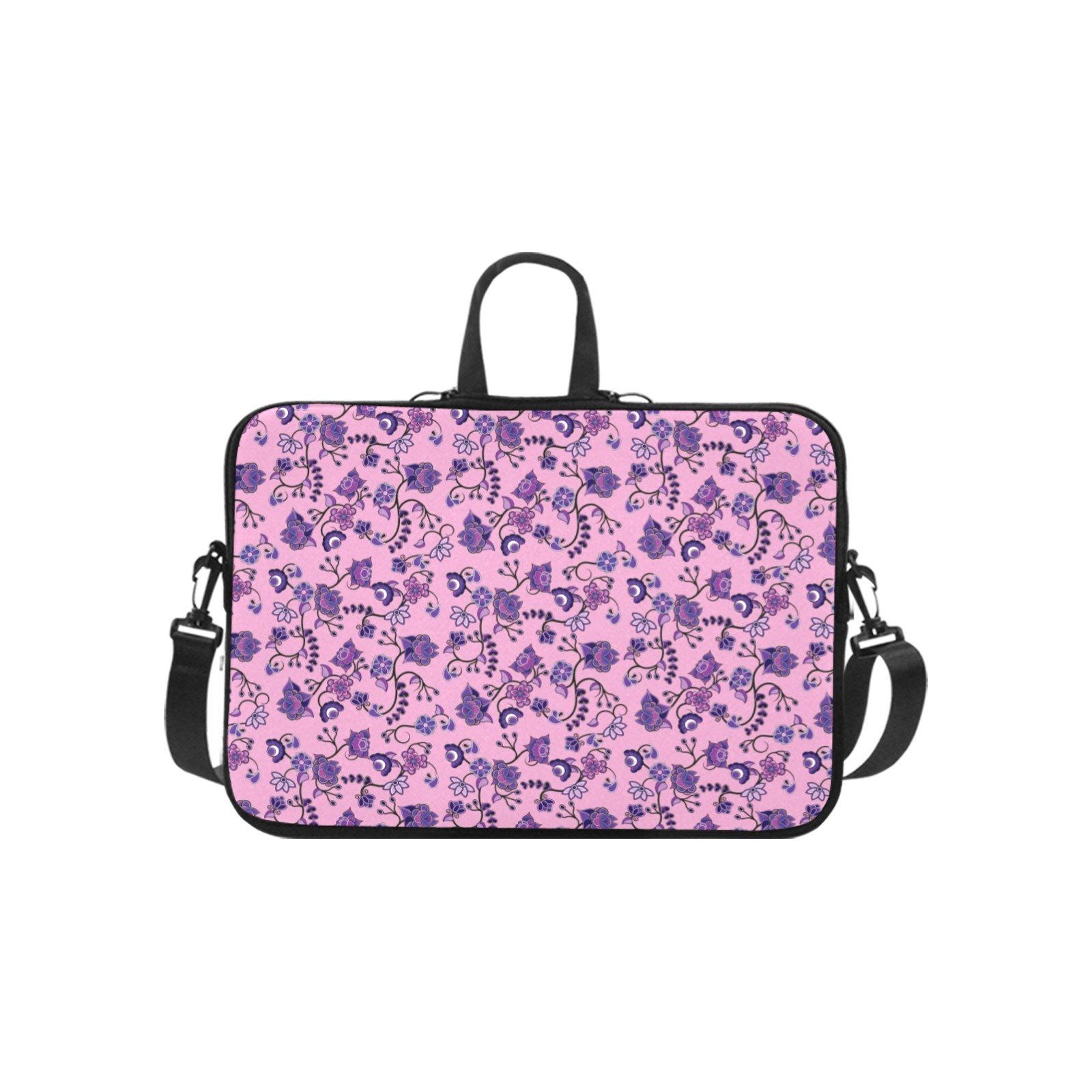Purple Floral Amour Laptop Handbags 10" bag e-joyer 