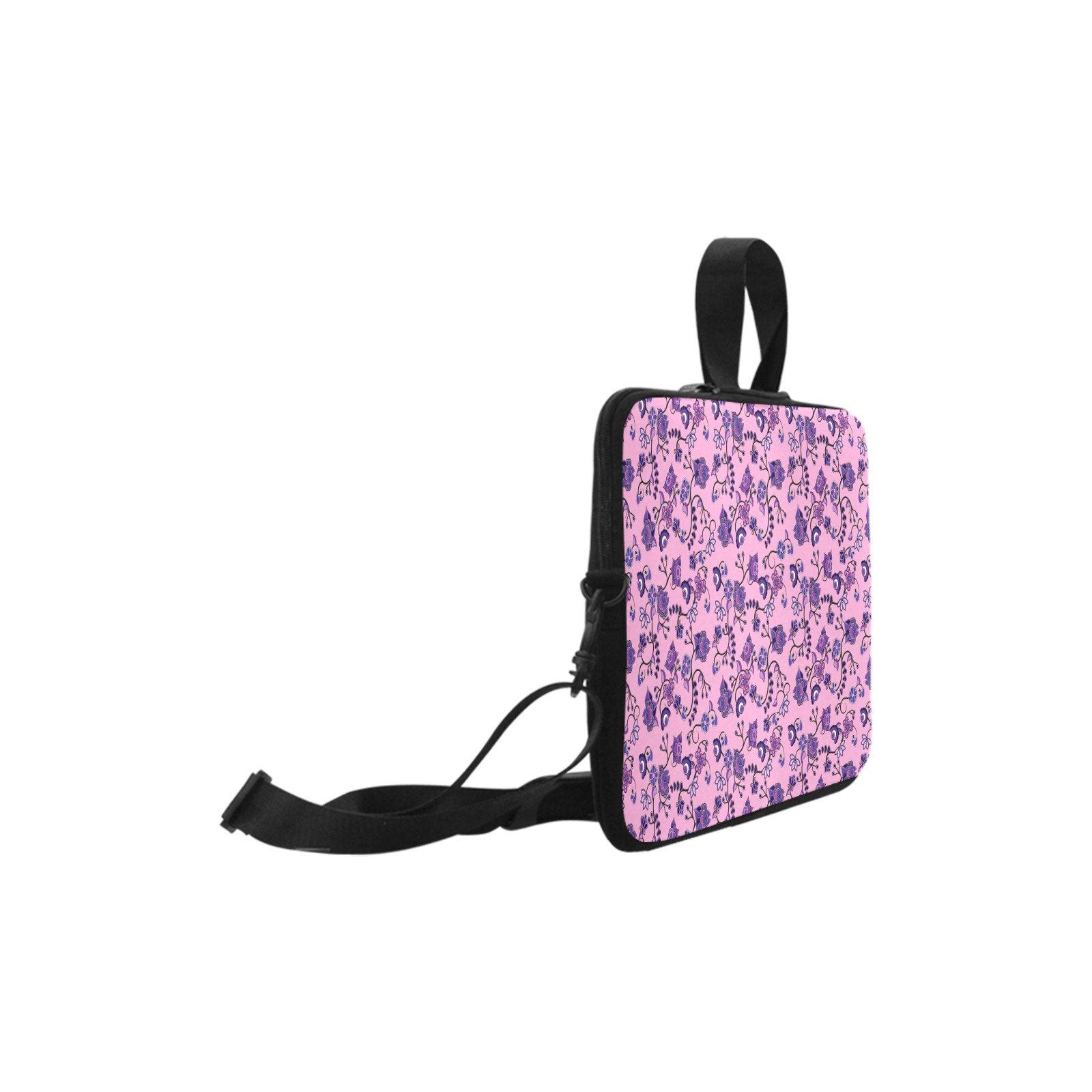 Purple Floral Amour Laptop Handbags 11" bag e-joyer 
