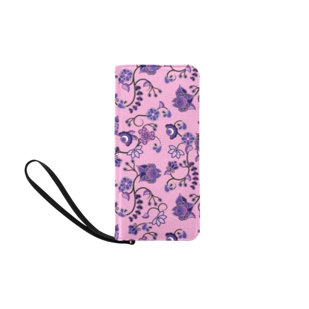 Purple Floral Amour Women's Clutch Purse (Model 1637) Women's Clutch Purse (1637) e-joyer 