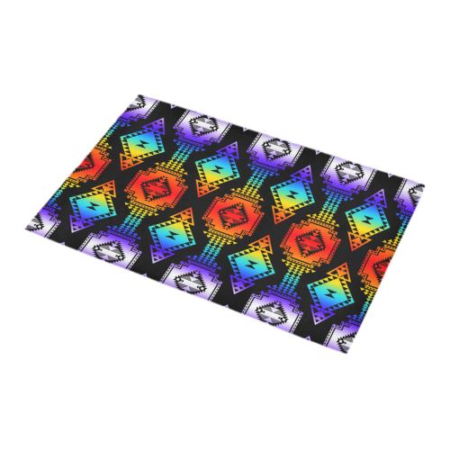 Rainbow Gathering Bath Rug 16''x 28'' Bath Rug 16''x 28'' e-joyer 